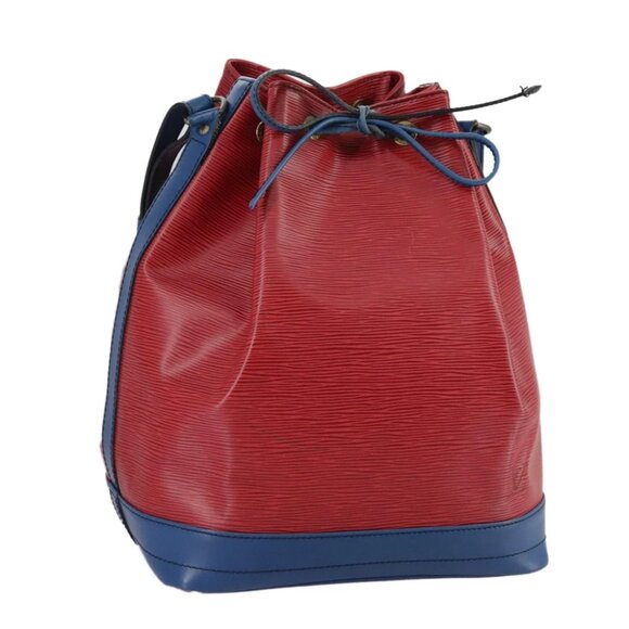 LOUIS VUITTON Epi Noe Shoulder Bag Bicolor Red Blue - Picture 1 of 15